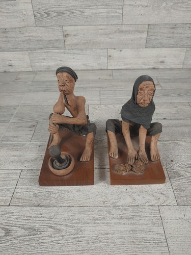 Vintage handmade clay - 2,